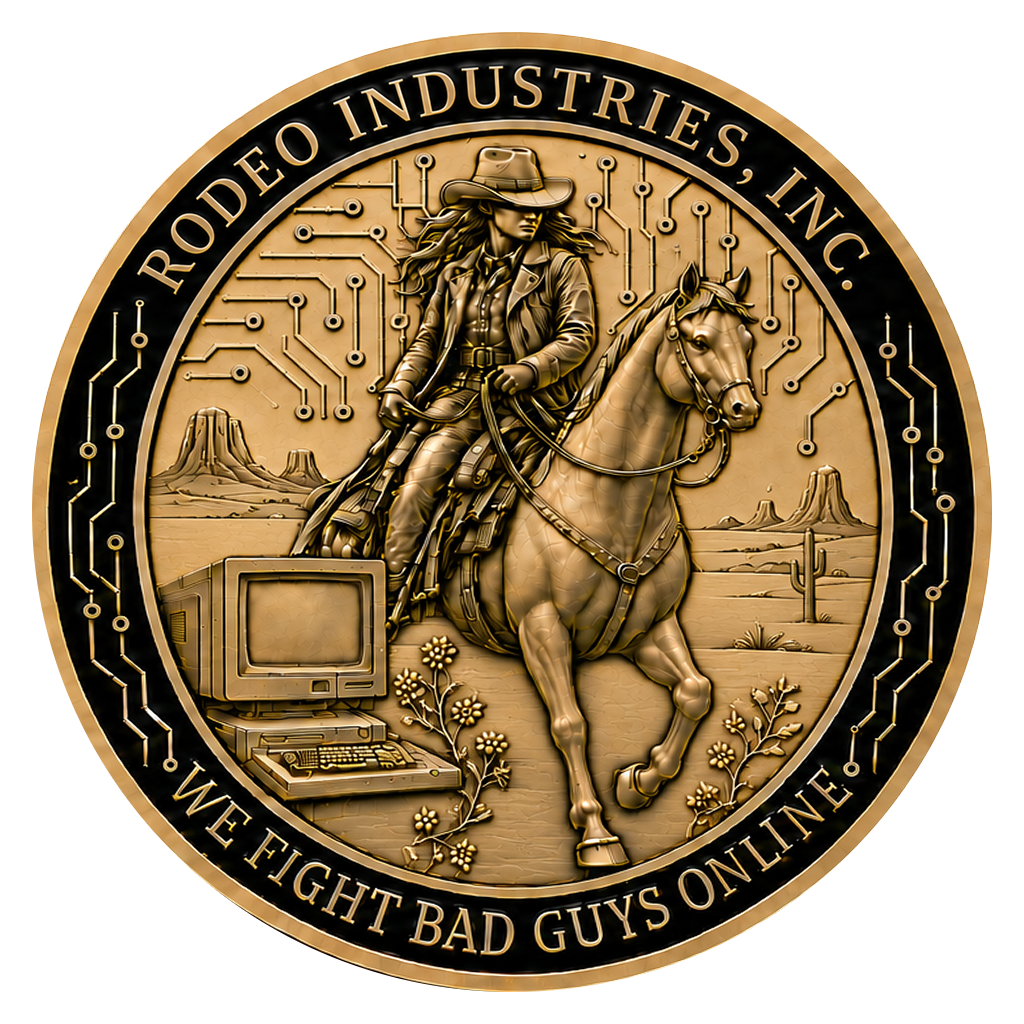 Rodeo Challenge Coin, front